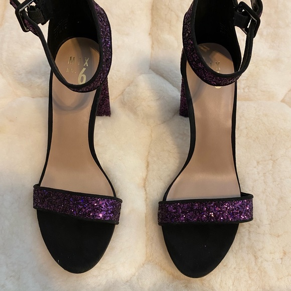 Mix N. 6 Dark Purple Sandals - Picture 1 of 11